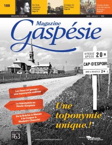 No 188 – Une toponymie unique!