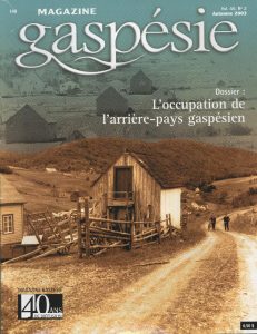 No 148 – L’occupation de l’arrière-pays gaspésien